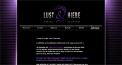 Desktop Screenshot of lustundhiebe.de